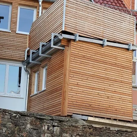 Appartement Bruecke26 Stadthaus Mit Dachterrasse Mühlhausen