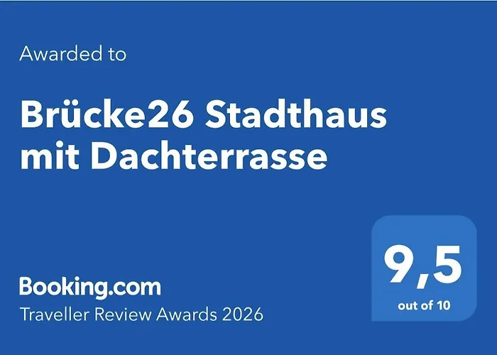 Bruecke26 Stadthaus Mit Dachterrasse 公寓 *